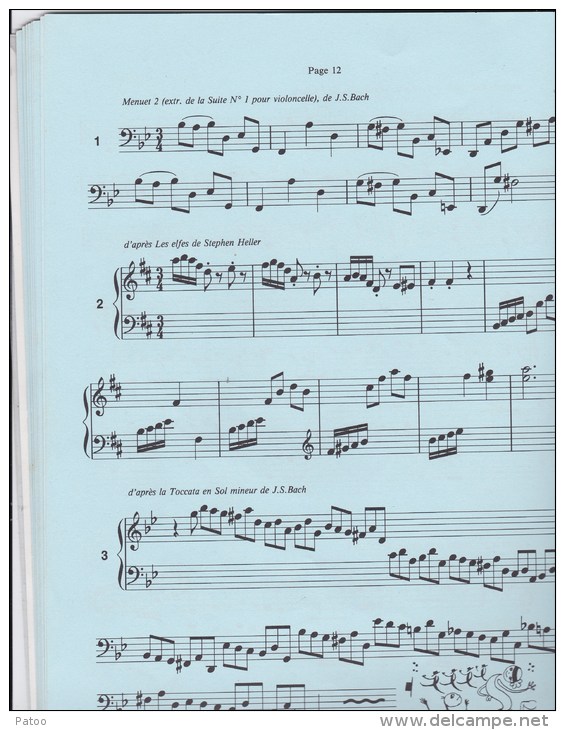 "JE DECOUVRE LA MUSIQUE" DE E. LAMARQUE ET MJ.GOUDARD / ED. H. LEMOINE / 2iè V:LECTURE NOTES,RYTHMIQUE ET CHANTEE - Aprendizaje