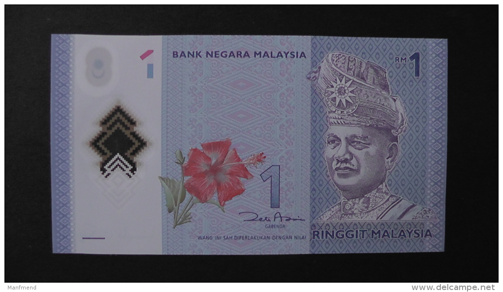 Malaysia - 1 Ringgit- 2011 - P New - Unc - Look Scan - Malaysia