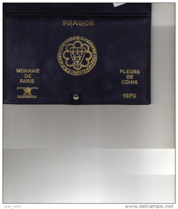 FRANCE - SERIES " FLEURS DE COINS " Monnaie De Paris  - 1979 - Colecciones