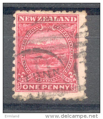 Neuseeland New Zealand 1901 - Michel Nr. 95 O - Gebruikt