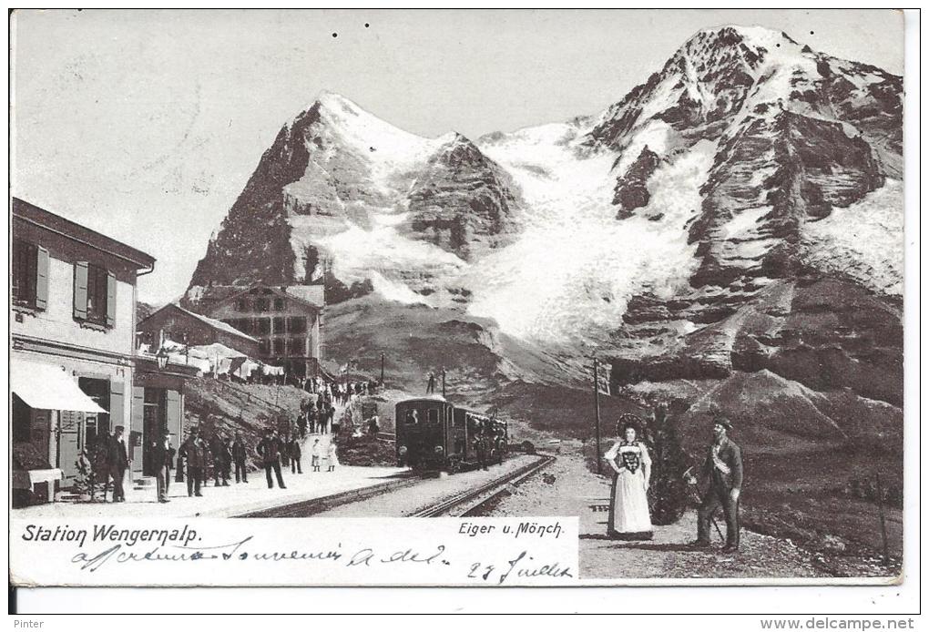 SUISSE - Station Wengernalp - Enge