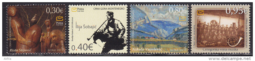 Montenegro, 2012, Art, MNH (**) - Montenegro