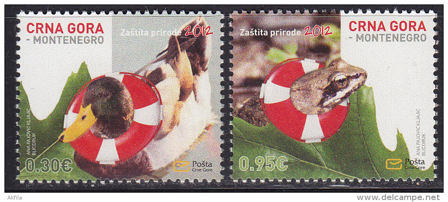 Montenegro, 2012, European Nature Protection, MNH (**) - Montenegro