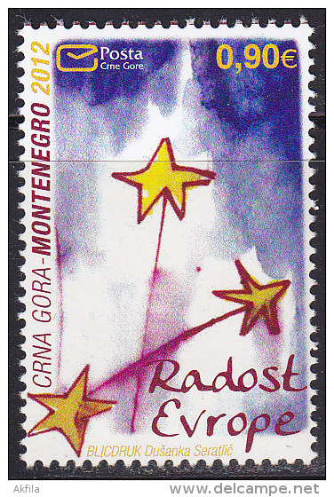 Montenegro, 2012, Joy Of Europe, MNH (**) - Montenegro