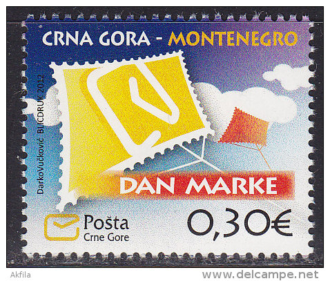 Montenegro, 2012, Stamp Day, MNH (**) - Montenegro