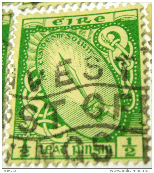 Ireland 1922 Sword Of Light 0.5d - Used - Gebraucht