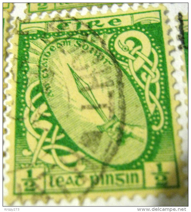 Ireland 1922 Sword Of Light 0.5d - Used - Used Stamps