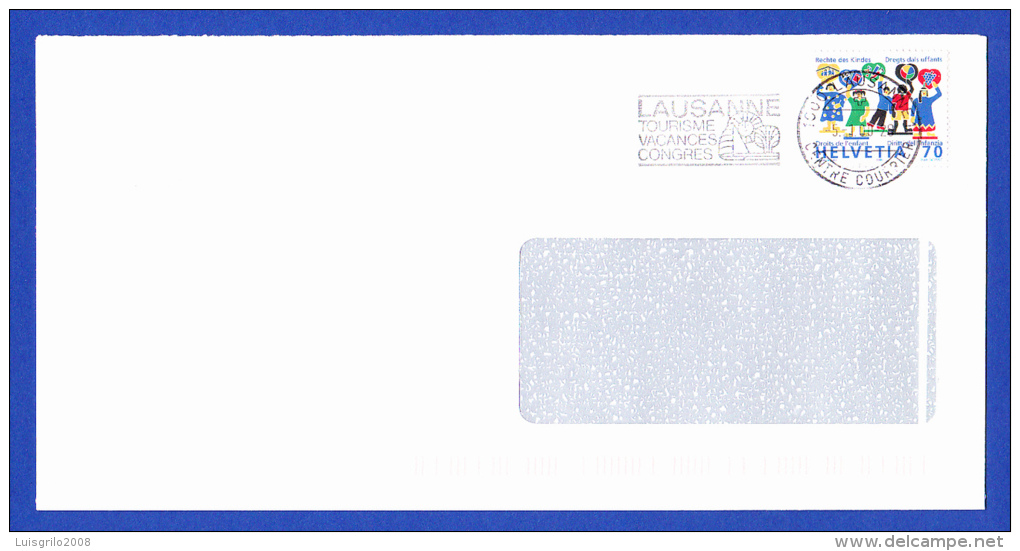ENVELOPPE - CACHET   LAUSANNE  5.1.00 - Lettres & Documents