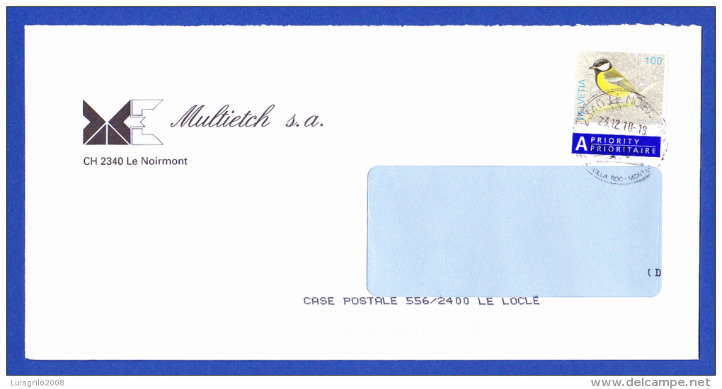ENVELOPPE - CACHET  23.12.10 - Lettres & Documents