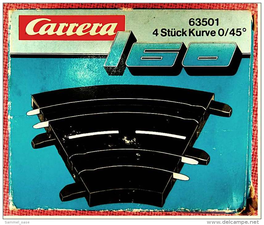 Carrera 160  -  4 X 63501 Kurve 0/45 Grad - Other & Unclassified