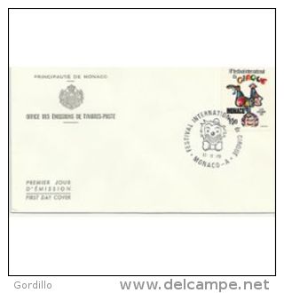 FDC Cirque Monaco 1979. - FDC