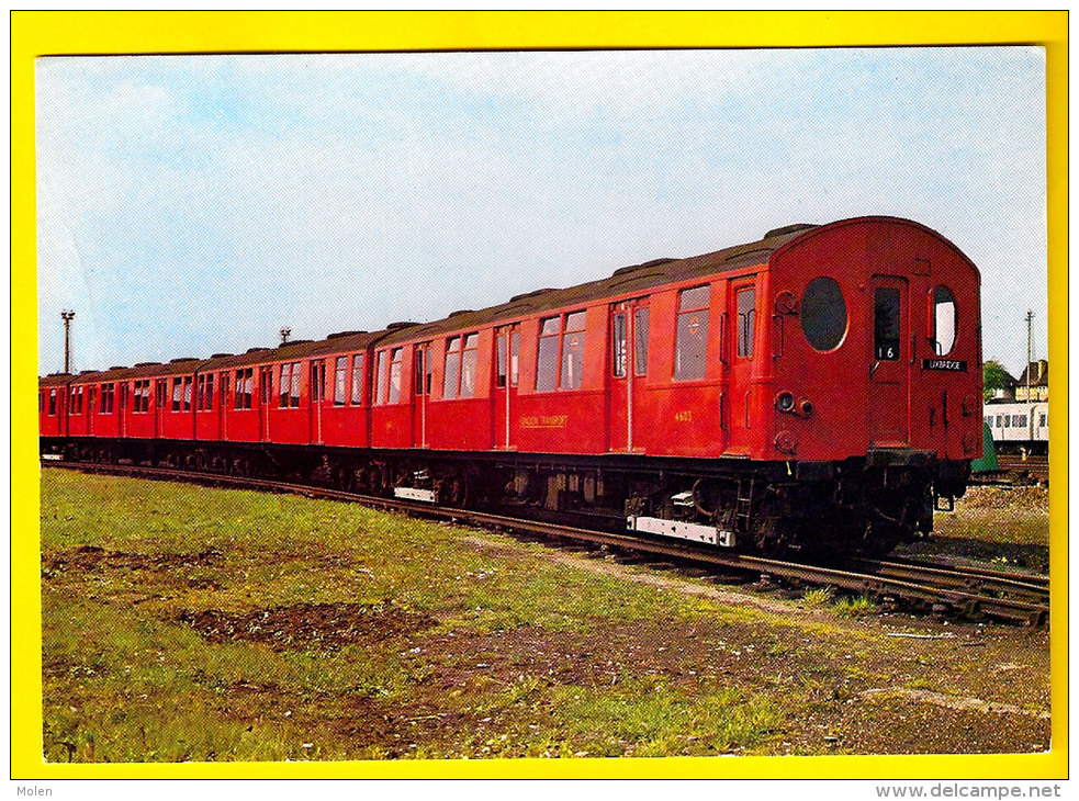 LONDON TRANSPORT UNDERGROUND STOCK 1920 METROPOLITAN LINE METRO TUBE TRAIN TREIN LOCOMOTIVE LOCOMOTIEF ZUG TRENO 1199 - Subway