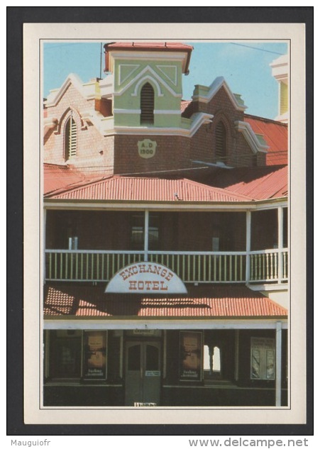 DF / AUSTRALIE / WA / KALGOORLIE / EXCHANGE HOTEL / CARTE DOCUMENTAIRE - Kalgoorlie / Coolgardie