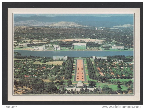 DF / AUSTRALIE / CANBERRA / ACT / VUE SUR LE TRIANGLE PARLEMENTAIRE  / CARTE DOCUMENTAIRE - Canberra (ACT)