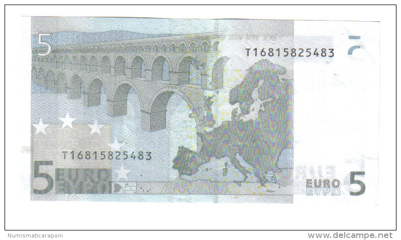 5 € T EIRE IRLANDA  K003D6 CIRCULATED COD.€.075 - 5 Euro