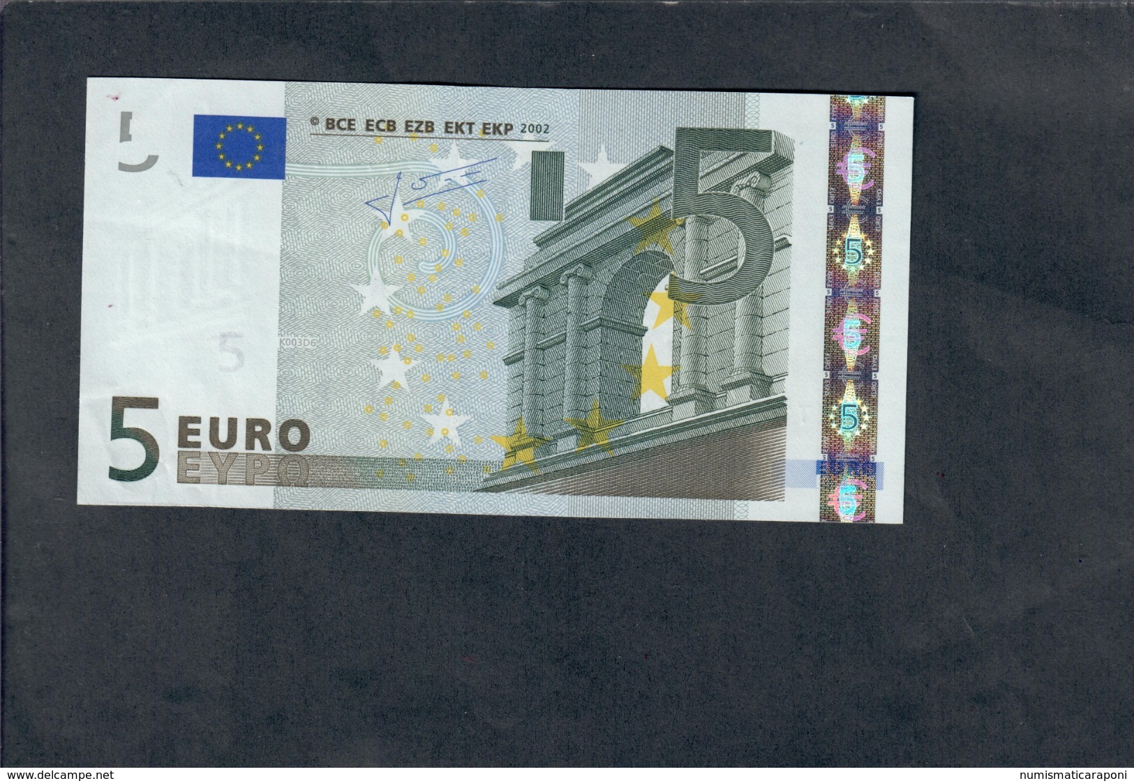 5 € T EIRE IRLANDA  K003D6 CIRCULATED COD.€.075 - 5 Euro