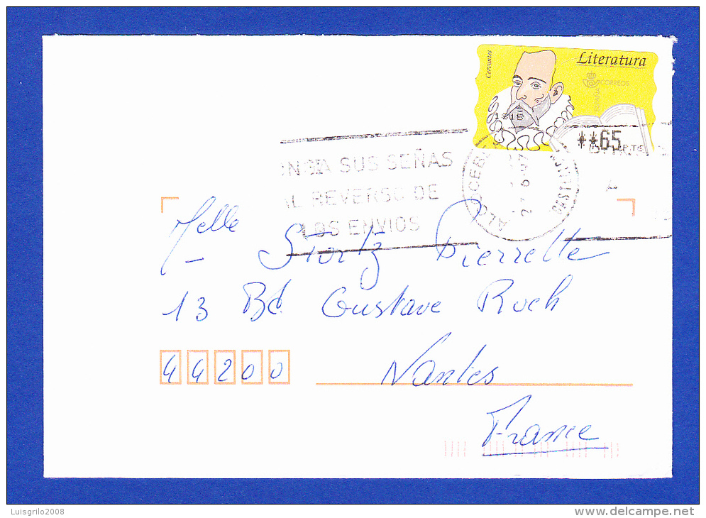 ENVELOPPE - CACHET   ALCOCEBER . CASTELLON - 27.6.97 - Storia Postale