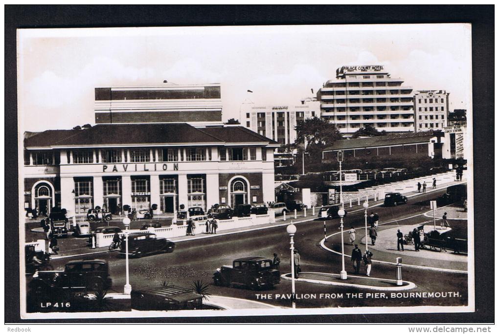 RB 950 - Real Photo Postcard - Cars Outside Bournemouth Pavilion Hamshire - Dorset - Bournemouth (until 1972)