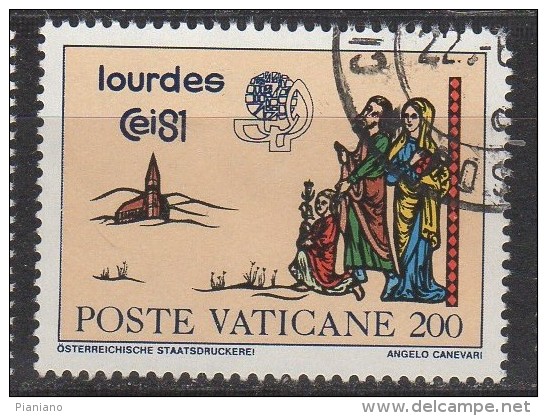 PIA  -  VATICANO  - 1981 -  42°  Congresso  Eucaristico  Internazionale  -  (SAS  690-93) - Usati