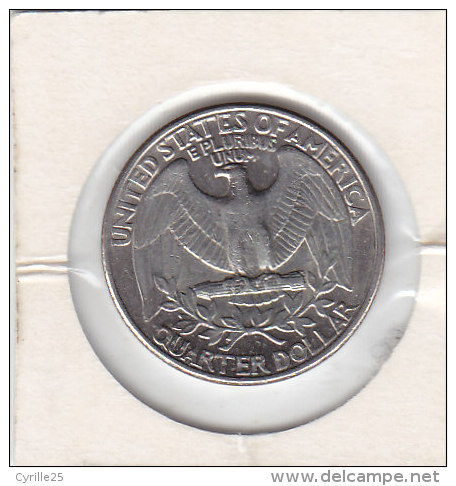 QUATERS DOLLAR Cupro-nickel 1981D - 1932-1998: Washington
