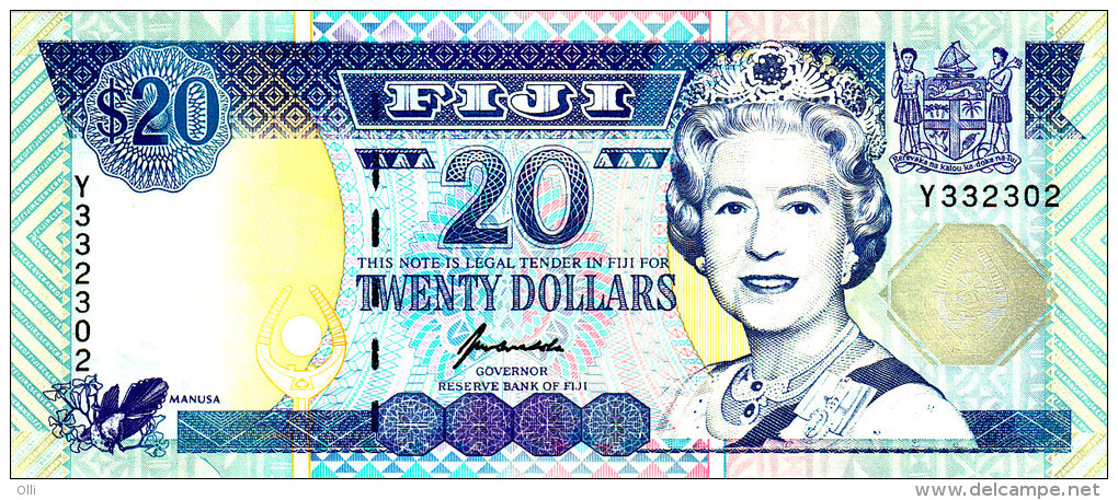 FIJI  20 DOLLARS ND/1996  ***UNC***  P-99a - Figi