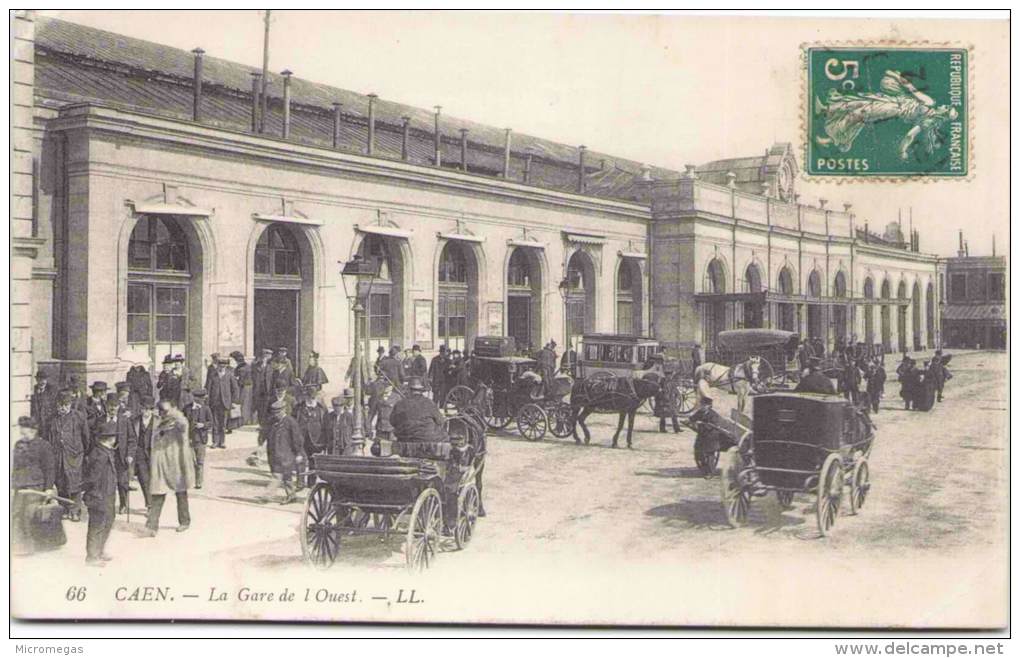 CAEN - La Gare De L'Ouest - Caen