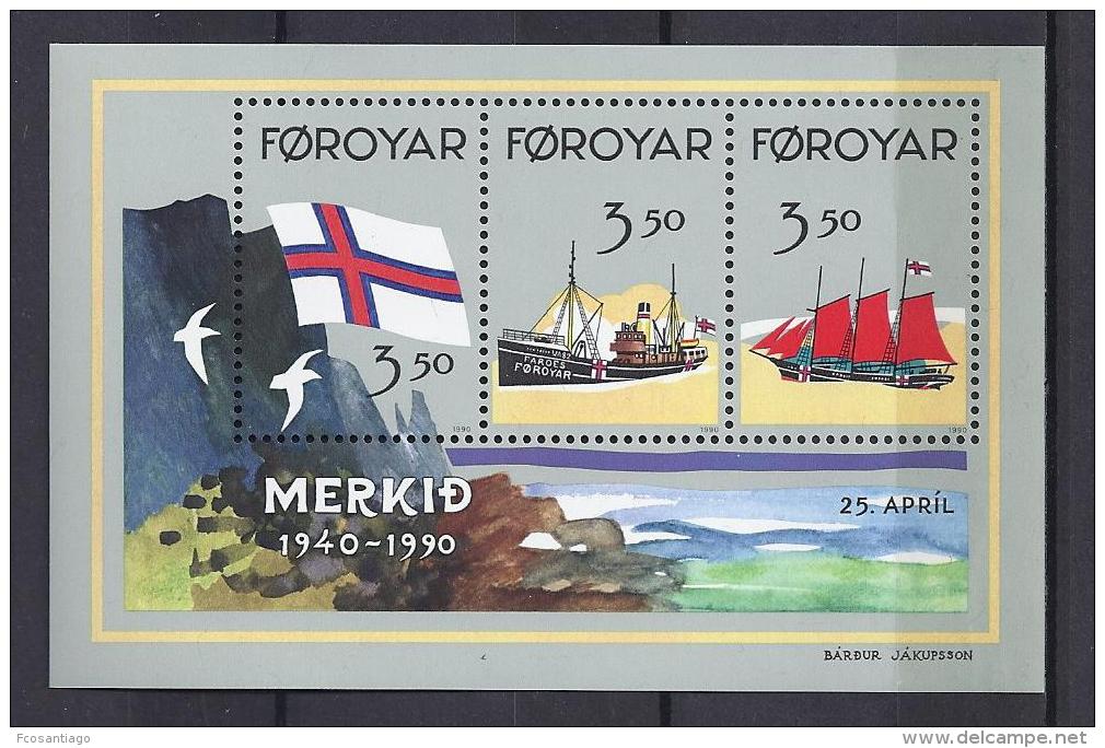 FEROE ISLANDS 1990 - Yvert #H4 - MNH ** - Islas Faeroes