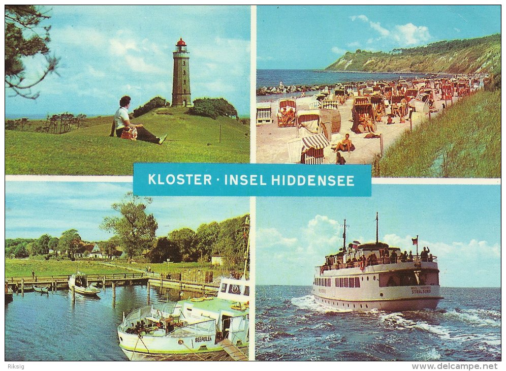 Kloster - Insel Hiddensee   Views  Germany    # 02504 - Hiddensee