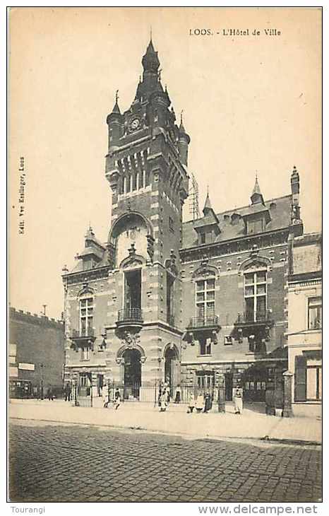 Sept13 573: Loos  -  Hôtel De Ville - Loos Les Lille