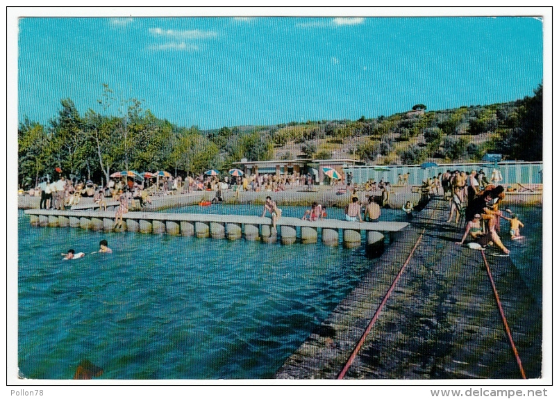 MONTE DEL LAGO - LA SPIAGGIA - PERUGIA - 1969 - Perugia