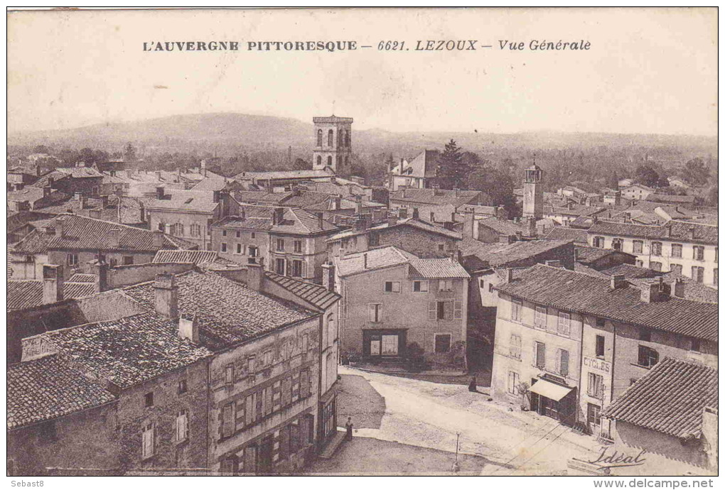 LEZOUX VUE GENERALE - Lezoux