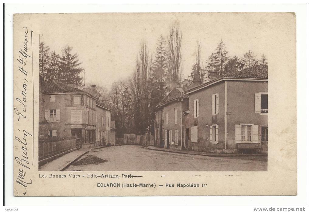 ECLARON (52) Rue Napoleon 1er - Eclaron Braucourt Sainte Liviere