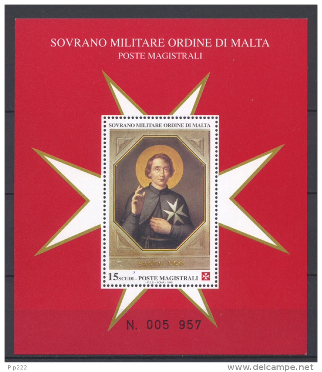 Smom 1999 Sass. BF56 MNH/** VF - Sovrano Militare Ordine Di Malta