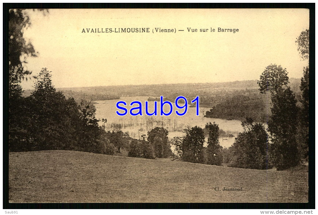 Availles Limouzine (Limousine)  - Vue Sur Le Barrage -  Réf : 29566 - Availles Limouzine