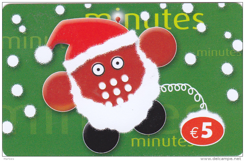 Prepaid Merry Christmas Connect Up Same Provider As Catophonia Used Rare - [2] Prepaid & Refill Cards