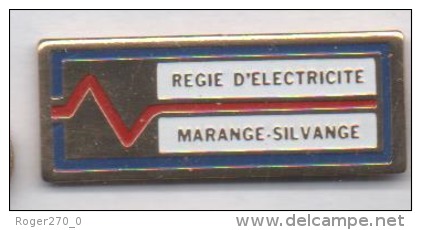 EDF , Régie D'Electricité , Marange Silvange - EDF GDF