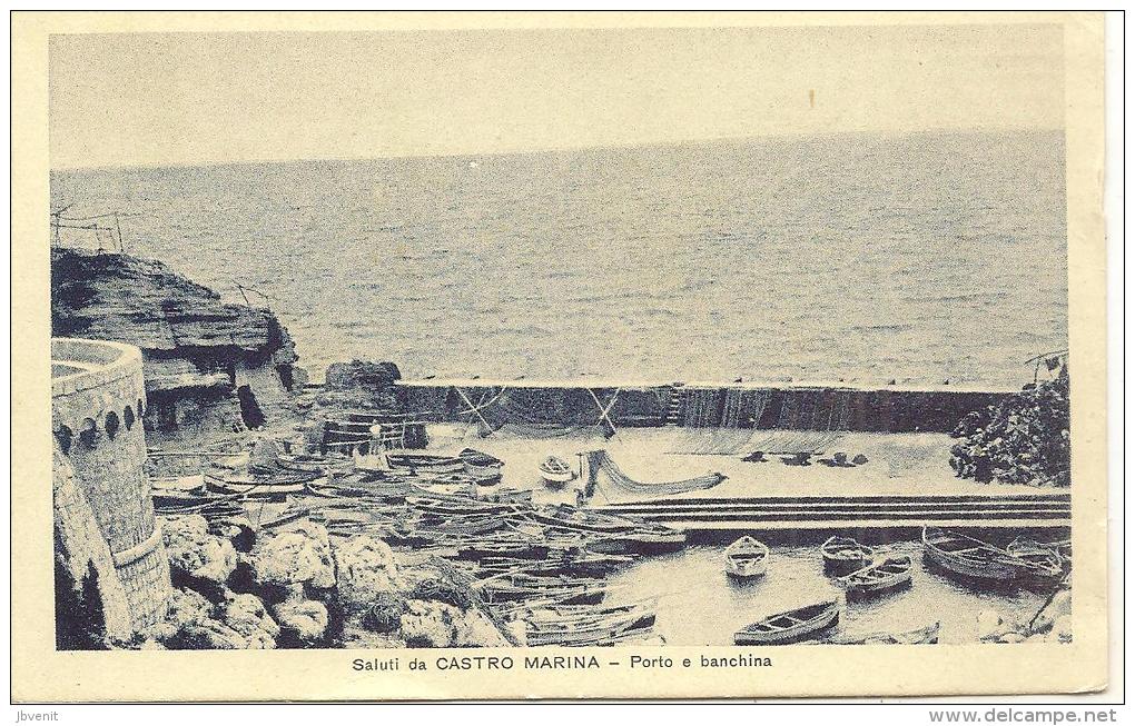 PUGLIA - Saluti Da CASTRO  MARINA (Lecce) - Porto E Banchina - Lecce