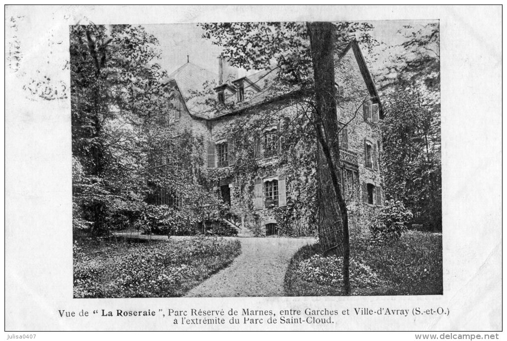MARNES LA COQUETTE (92) Villa La Roseraie Mise En Vente Aux Encheres - Otros & Sin Clasificación