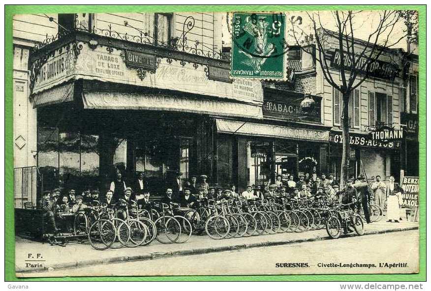 92 SURESNES - Civette-Longchamps - L'apéritif - Suresnes