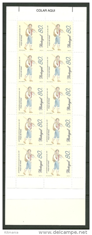 Portugal Booklet Of 10 MNH Stamps Of 80$00 - L2362 - Markenheftchen