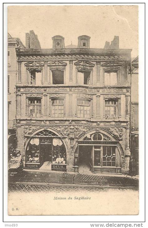 80 - Amiens - Maison Du Sagittaire - Ed. Q. H. - 1904 - Amiens