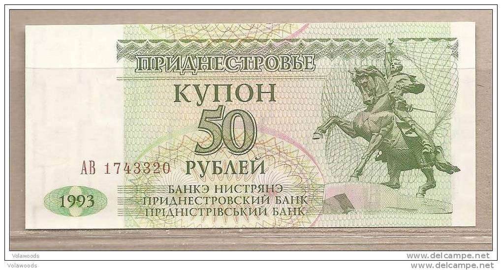 Transnistria - Banconota Non Circolata FdS UNC Da 50 Rubli P-19 - 1993 #19 - Altri – Europa