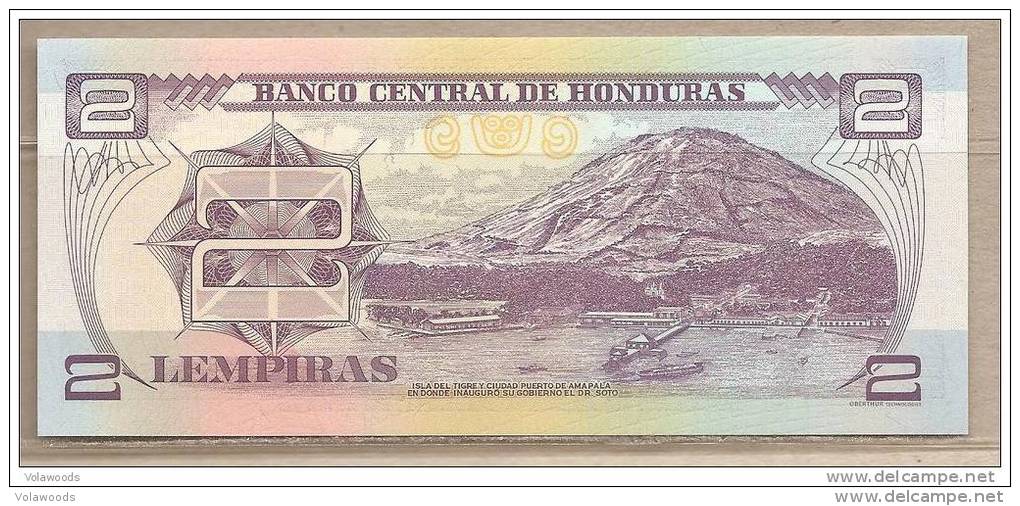 Honduras - Banconota Non Circolata Da 2 Lempiras - 2008 - Honduras