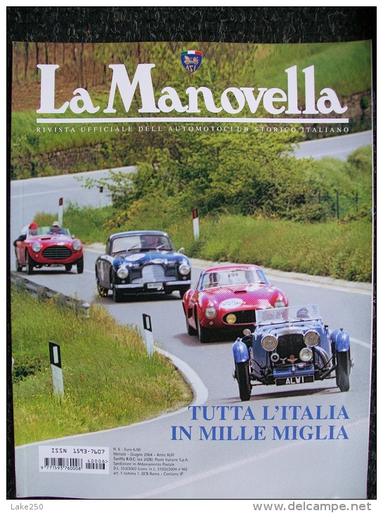 LA MANOVELLA GIUGNO 2004 MILLE MIGLIA,BUGATTI - Motoren