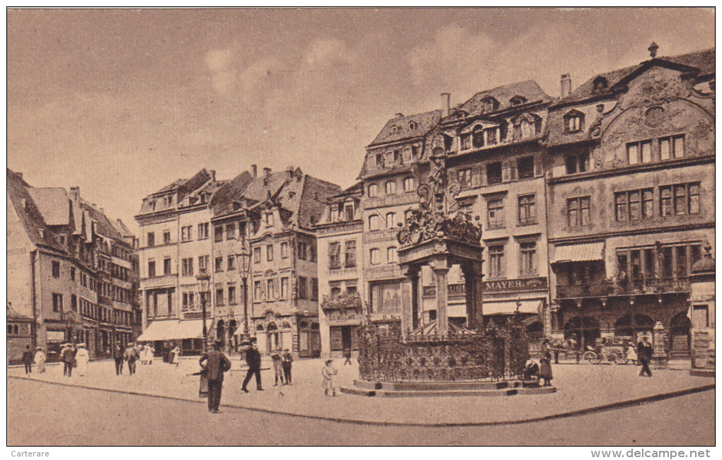 Allemagne,germany,Rhénanie-palatinat,MAYENCE,MAINZ  En 1900,restaurant,COMMERCE MAYER,IMMEUBLE - Mainz