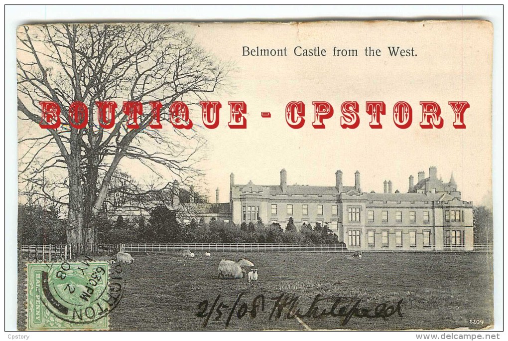 ECOSSE - BELMONT Castle From The West - Scotland - Ayrshire