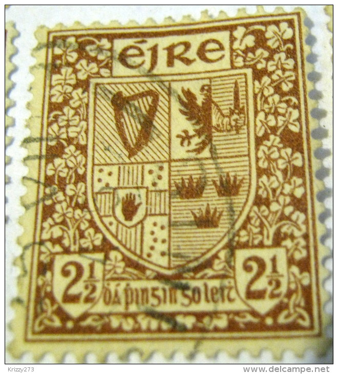 Ireland 1922 Irish Arms 2.5d - Used - Gebruikt