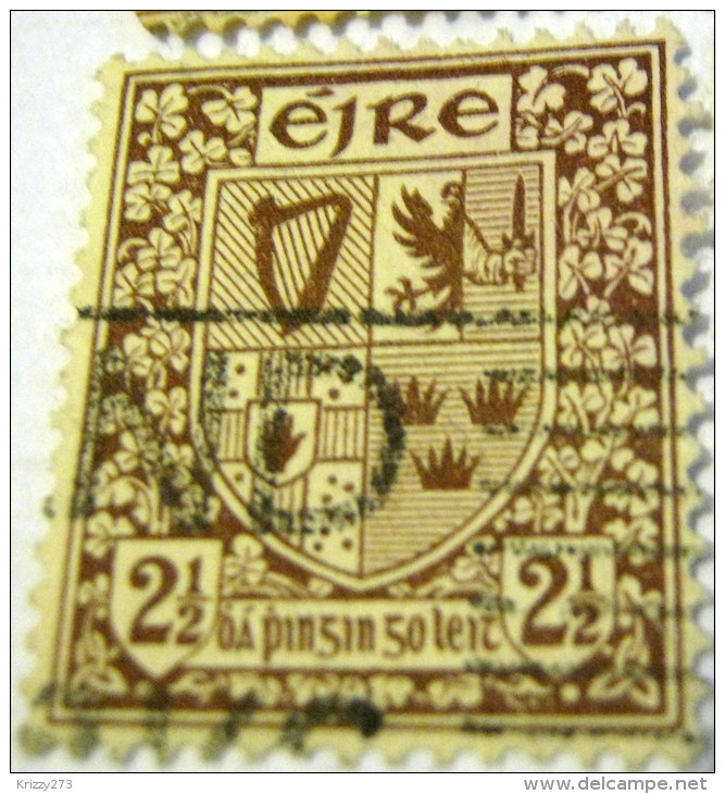 Ireland 1922 Irish Arms 2.5d - Used - Gebruikt