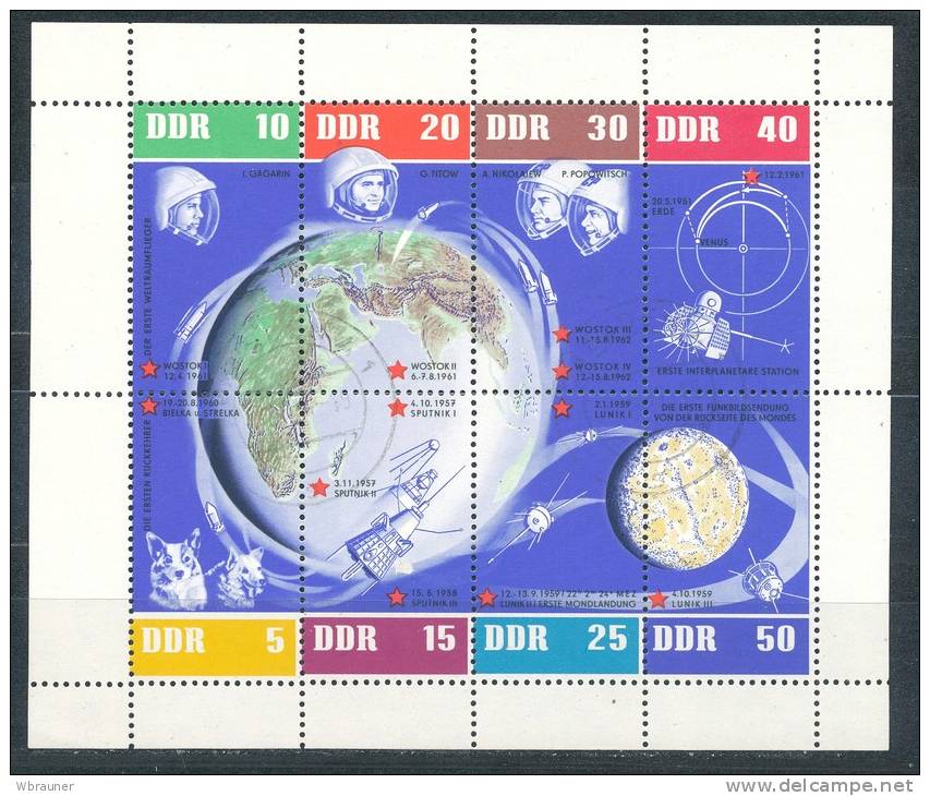 DDR 926/33 Kleinbogen Gestempelt Mi. 90,- - Other & Unclassified