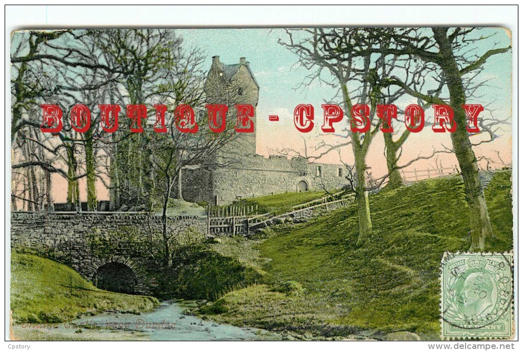 ECOSSE - NEAR DUNDEE - Mains Castle - Scotland - Valentine´s Series - Postcard Couleur Voyagée - Angus